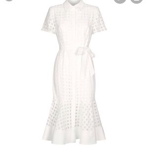 Milly Haley illusion check shirt dress